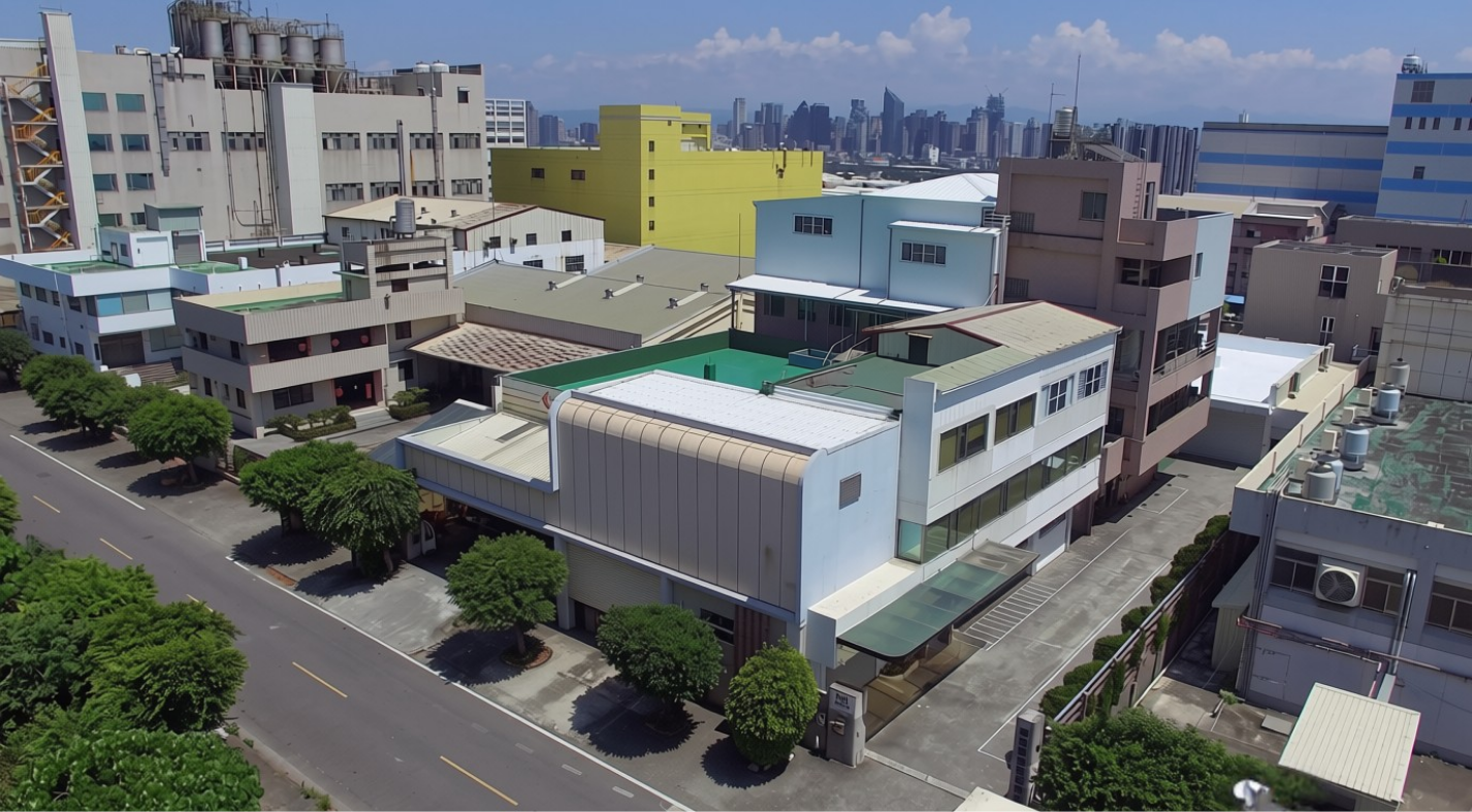 聯宏國際園區空拍圖
